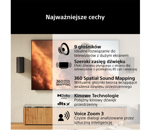 Sony BRAVIA Theatre Trio HT-A8 - 1524324 - zdjęcie 2